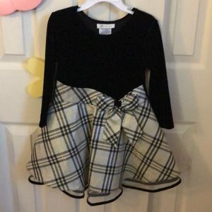 Black and Plaid dress